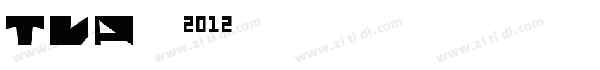 TVA 2012字体转换